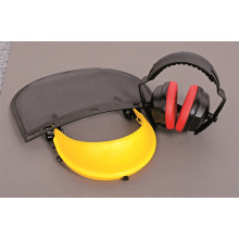 Labor Protection Mesh Visor & Ear Muff Set Handyman Accessories